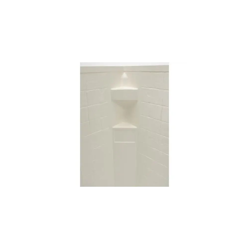 Neo Angle Shower Wall Surround - 34"x 34"x 68" - Slate Parchment - LIP306203
